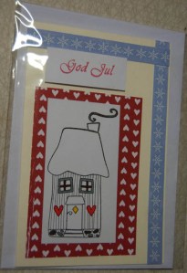 Julkort hus